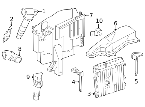 Ignition System for 2022 Lexus IS300 #0