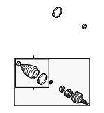 25766430 - Suspension: Outer Joint Assembly for GM Image