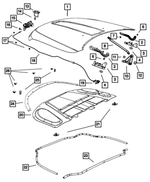 68102374AA - Body Sheet Metal Except Doors: Shim for Mopar Image