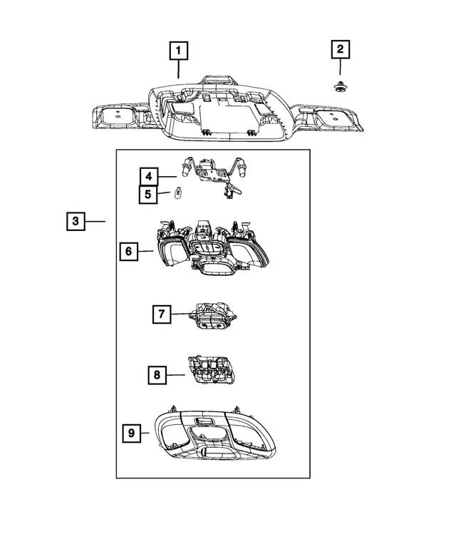 68314780AA - Interior Trim: Push Pin for Mopar Image