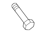 55145C5000 - Suspension: Suspension Shock Absorber Mounting Bolt for Hyundai Image