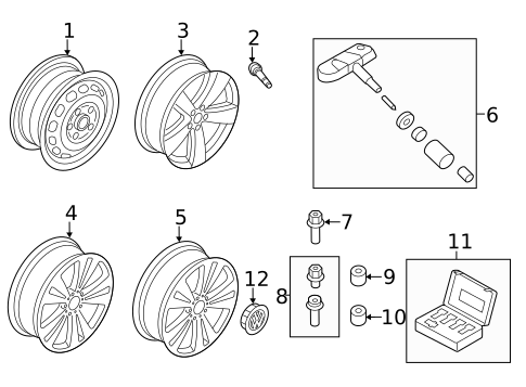 Wheels for 2003 Volkswagen Jetta #23