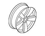 3C8601025AE88Z - : Wheel, Alloy for Volkswagen Image