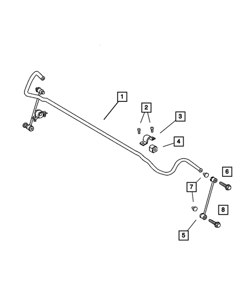 Rear Suspension for 2004 Chrysler Pacifica #2