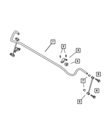 4766864AD - Rear Suspension: Rear Sway Bar for Mopar Image