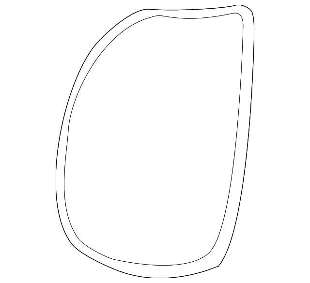 thumbnail image 2 of OEM Toyota Tacoma Rear Center Brake Light Lens – 01-04, Red, With Gasket (New) 2 of 4