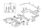1268803114 - Attachment Parts: Bracket for Mercedes-Benz Image