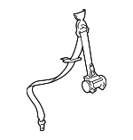 7357048010B0 - Electrical: Belt &amp; Retractor for Toyota Image image