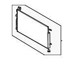 97606K5000 - HVAC: Condenser for Hyundai Image