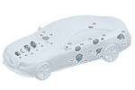 1678204000 - Electrical System: Speaker for Mercedes-Benz: GLE350, GLE450, GLE450e, GLE53 AMG, GLE580, GLE63 AMG S, GLS450, GLS580, GLS63 AMG, Maybach GLS600 Image