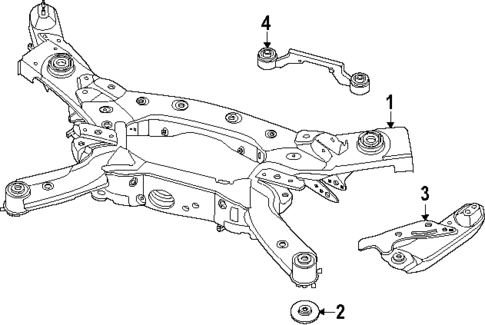 Suspension Mounting for 2025 Nissan Murano #1
