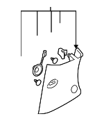 25789454 - Body: Lock Pillar Trim for GM Image