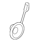 15883027 - Body: Rear Speaker for GM Image