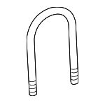 90117A0001 - : 2005-2013 Toyota Tacoma - Seat U-Bolt for Toyota: Tacoma Image