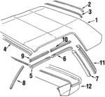 12390018 - Body: Cover for Chevrolet: Cavalier | Pontiac: J2000 Sunbird, Sunbird Image
