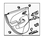 42699036 - : Door Trim Panel for Chevrolet: Sonic Image