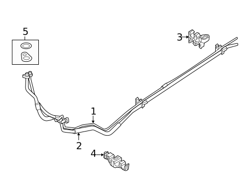 Hoses & Pipes for 2012 Ford Explorer #1