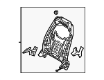 88310P4AB0 - : Seat Back Frame for Kia: Sorento Image