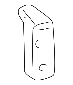 46439S0X000 - Suspension: Trailing Arm Bracket for Honda: Odyssey, Pilot Image