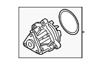 P2GZ8501A - Cooling System: Water Pump Assembly for Ford Image