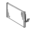 52411111 - HVAC: Condenser for Chevrolet: Venture | Oldsmobile: Silhouette | Pontiac: Montana, Trans Sport Image