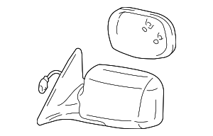 8791033550E0 - : Mirror Assembly for Toyota Image