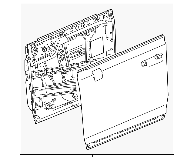 2022-2026 GMC Door Shell 86796299 | OEM Parts Online
