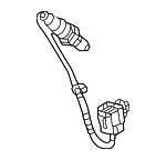 H301188G1 - Emission System: Upper Oxygen Sensor for Mazda Image