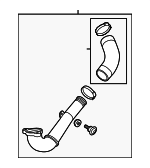 4L145762CC - Cooling System: Tube Assembly for Volkswagen Image