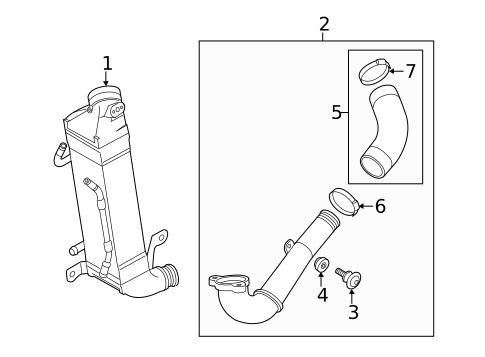Intercooler for 2015 Volkswagen Passat #0