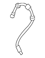 32221980 - Brakes: Brake Hose for Volvo: C70, S40, V50 Image