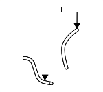 218731503 - : Vacuum Hose for Nissan: Maxima Image