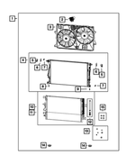 68191638AC - Cooling: Fan Module Control Unit for Mopar Image