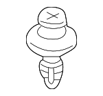 GJ2168885B02 - Body: Trunk Lid Trim Fastener for Mazda: 2, 3, 5, 6, 626, CX-3, CX-30, CX-5, CX-50, CX-7, CX-70, CX-9, CX-90, Miata, Millenia, MPV, MX-3, MX-30 EV, MX-5 Miata, MX-6, Protege, Protege5, RX-8 Image