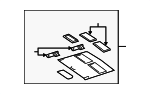 21178013407F85 - Body: Sunroof Trim for Mercedes-Benz Image