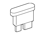 2439800500 - Electrical: Multi-Purpose Fuse for Mercedes-Benz Image