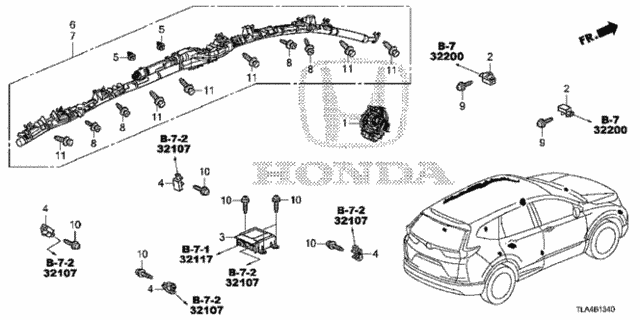SRS Unit for 2019 Honda CR-V #0
