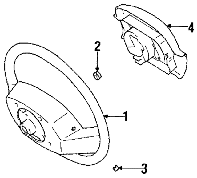 4510007050E0 - : Steering Wheel for Toyota Image