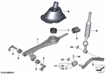 25117532494 - Gearshift: Shifting Arm, Reinforced for BMW: 128i, 323i, 325i, 328i Image image