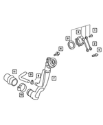 6104903AA - Fuel: Rivet for Chrysler: Crossfire | Dodge: Sprinter 2500, Sprinter 3500 Image