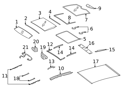 Sunroof for 2014 Mercedes-Benz E350 #0