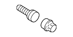 WHT001814B521 - Suspension: Wheel Bolt for Volkswagen Image