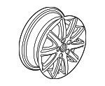 1K0601025CQ8Z8 - Suspension: Wheel, Alloy for Volkswagen Image