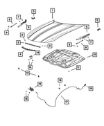 68040243AD - Body Sheet Metal Except Doors: Cowl Mucket for Mopar Image image