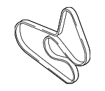 2009-2012 Audi - Serpentine Belt