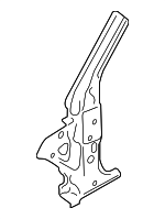 8F0809066A - Body: Hinge Pillar Reinforced for Audi: A5, A5 Quattro, RS5, S5 Image