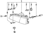 9213223050 - : Adjust Screw for Hyundai Image
