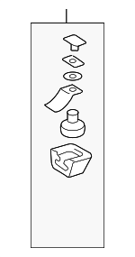 5134009AA - Body: Hinge for Dodge: Sprinter 2500, Sprinter 3500 Image