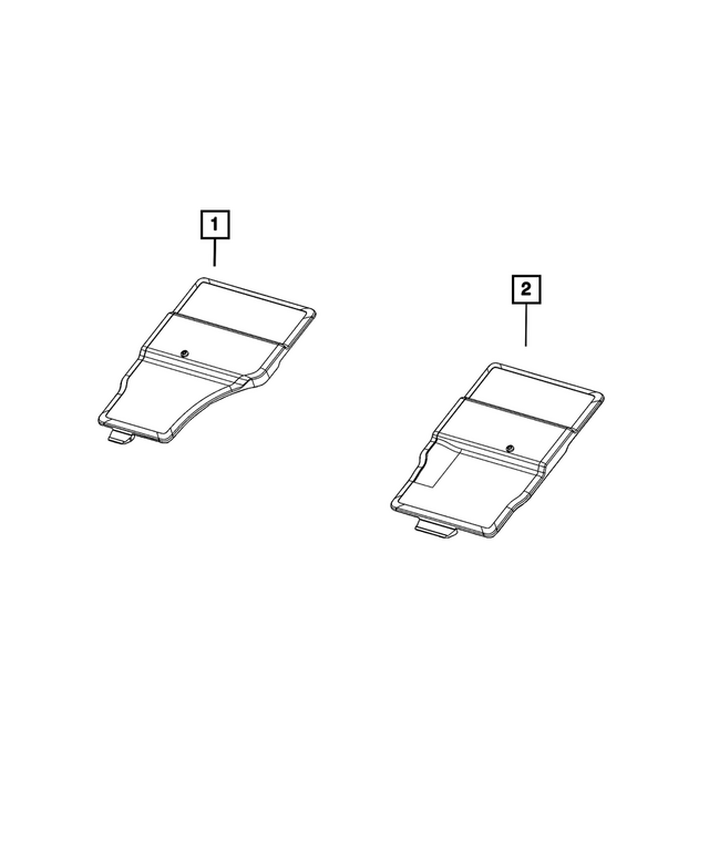 6MN69TX7AA - Interior Trim: Battery Cover for Mopar Image