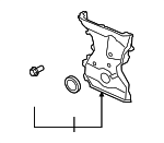 1060A213 - Engine: Timing Cover for Mitsubishi Image